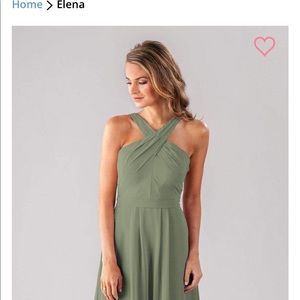 Kennedy Blue Miss Green Bridesmaids Dress